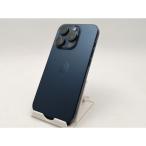 【中古】Apple 国内版 【SIMフリー】 iPhone 15 Pro 256GB ブルーチタニウム MTUG3J/A【ECセンター】保証期間１ヶ月【ランクB】