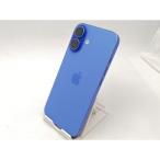【中古】Apple au 【SIMフリー】 iPhone 16 128GB ウルトラマリン MYDU3J/A【ECセンター】保証期間１ヶ月【ランクA】