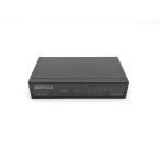 【中古】BUFFALO LSW-8-GT-5ES/BK 5Port Gigabit Switching HUB【ECセンター】保証期間１週間