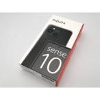 【未使用】SHARP 国内版 【SIMフリー】 AQUOS sense10 6GB 128GB フルブラック SH-M33【ECセンター】保証期間３ヶ月
