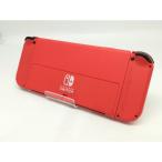 【中古】Nintendo Switch 本体 (有機ELモデル) HEG-S-RAAAA マリオレッド【浜松駅前】保証期間１ヶ月【ランクB】