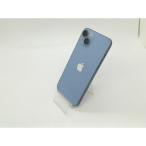 【中古】Apple docomo 【SIMフリー】 iPhone 14 Plus 256GB ブルー MQ4Q3J/A【静岡】保証期間１ヶ月【ランクB】