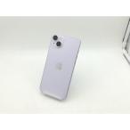 【中古】Apple au 【SIMフリー】 iPhone 14 Plus 128GB パープル MQ4E3J/A【神戸】保証期間１ヶ月【ランクB】
