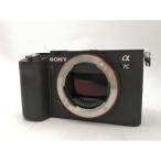 【中古】SONY α7C ボディ ILCE-7C ブラック【新宿2】保証期間１ヶ月【ランクB】