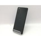 [ б/у ]SONY au [SIM разблокирован .] Xperia 10 II черный 4GB 64GB SOV43[. рисовое поле река ] гарантийный срок 1 месяцев [ разряд B]