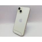 【中古】Apple docomo 【SIMフリー】 iPhone 14 128GB スターライト MPUQ3J/A【仙台駅東口】保証期間１ヶ月【ランクC】