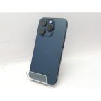 【中古】Apple 国内版 【SIMフリー】 iPhone 15 Pro 128GB ブルーチタニウム MTUA3J/A【立川フロム中武】保証期間１ヶ月【ランクB】