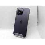 【中古】Apple docomo 【SIMフリー】 iPhone 14 Pro Max 128GB ディープパープル MQ993J/A【池袋東口】保証期間１ヶ月【ランクC】