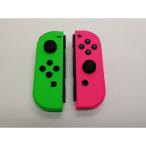 【中古】Nintendo Switch Joy-Con (L)ネオングリーン/(R) ネオンピンク [コントローラー] HAC-A-JAFAA【仙台イービーンズ】保証期間１週間【ランクB】