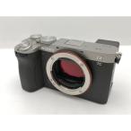 【中古】SONY α7C II ボディ シルバー ILCE-7CM2(S)【新宿2】保証期間１ヶ月【ランクA】