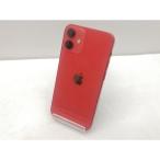 【中古】Apple UQmobile 【SIMロック解除済み】 iPhone 12 mini 64GB (PRODUCT)RED MGAE3J/A【仙台イービーンズ】保証期間１ヶ月【ランクC】