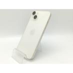 【中古】Apple docomo 【SIMフリー】 iPhone 14 128GB スターライト MPUQ3J/A【福岡天神】保証期間１ヶ月【ランクC】