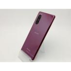 【中古】SONY docomo 【SIMロック解除済み】 Xperia 5 SO-01M Red【川越クレアモール】保証期間1ヶ月【ランクB】