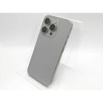 【中古】Apple 楽天モバイル 【SIMフリー】 iPhone 15 Pro 128GB ナチュラルチタニウム MTU93J/A【高崎モントレー】保証期間１ヶ月【ランクC】