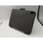 【中古】Logicool COMBO TOUCH iPad(第10世代)用 iK1059GRA [オックスフォードグレー/日本語]【広島本通】保証期間１週間
