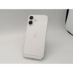 【中古】Apple 国内版 【SIMフリー】 iPhone 16 128GB ホワイト MYDR3J/A【広島本通】保証期間１ヶ月【ランクA】
