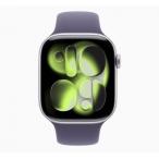 ショッピングapple watch 【未使用】Apple Apple Watch Series11 42mm GPS シルバーアルミニウムケース/パープルフォグスポーツバンド (S/M) MEU64J/A【京都】保証期間３ヶ月