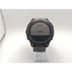 [ б/у ]Garmin fenix 6X - Sapphire Black DLC Lether band 010-02157-49[ Kawasaki станция передний ] гарантийный срок 1 месяцев [ разряд B]
