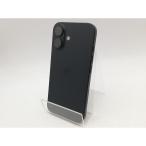 【中古】Apple SoftBank 【SIMフリー】 iPhone 16 128GB ブラック MYDQ3J/A【秋葉5号】保証期間１ヶ月【ランクB】