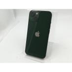 【中古】Apple au 【SIMフリー】 iPhone 13 128GB グリーン MNGG3J/A【千葉】保証期間１ヶ月【ランクB】