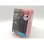 [ не использовался ]BUFFALO USB3.0 4P ступица черный BSH4A310U3BK[ Chiba ] гарантийный срок 1 неделя 
