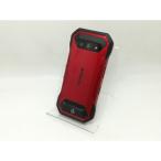 【中古】KYOCERA au 【SIMロック解除済み】 TORQUE 5G レッド 6GB 128GB KYG01【宇田川】保証期間1ヶ月【ランクC】