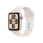 【未使用】Apple Apple Watch SE2 40mm GPS スターライトアルミニウムケース/スターライトスポーツバンド (S/M) MXEF3J/A【道玄坂】保証期間3ヶ月