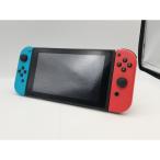 【中古】Nintendo Switch 本体 Joy-Con(L) ネオンブルー/(R) ネオンレッド HAC-S-KABAA 【2017年3月】【道玄坂】保証期間1ヶ月【ランクB】