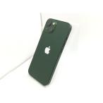 【中古】Apple SoftBank 【SIMフリー】 iPhone 13 128GB グリーン MNGG3J/A【新橋】保証期間１ヶ月【ランクC】