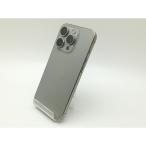【中古】Apple 国内版 【SIMフリー】 iPhone 15 Pro 128GB ナチュラルチタニウム MTU93J/A【新橋】保証期間１ヶ月【ランクC】