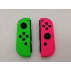 【中古】Nintendo Switch Joy-Con (L)ネオングリーン/(R) ネオンピンク [コントローラー] HAC-A-JAFAA【なんば】保証期間１週間【ランクA】