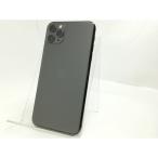 【中古】Apple au 【SIMロック解除済み】 iPhone 11 Pro Max 256GB スペースグレイ MWHJ2J/A【日本橋3】保証期間１週間【ランクC】