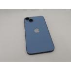 【中古】Apple 国内版 【SIMフリー】 iPhone 14 Plus 256GB ブルー MQ4Q3J/A【大阪本店】保証期間１ヶ月【ランクC】