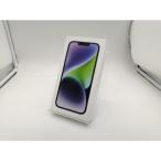 【中古】Apple au 【SIMフリー】 iPhone 14 128GB パープル MPUY3J/A【なんば】保証期間１週間【ランクC】