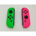 【中古】Nintendo Switch Joy-Con (L)ネオングリーン/(R) ネオンピンク [コントローラー] HAC-A-JAFAA【大須】保証期間１週間【ランクB】