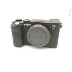 【中古】SONY α7C ボディ ILCE-7C ブラック【大須】保証期間１ヶ月【ランクA】