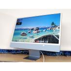 [ б/у ]Apple iMac 24 дюймовый CTO (M1*2021) голубой M1(CPU:8C/GPU:8C)/16G/1T/TouchID установка KB(10 ключ есть )[ большой .2] гарантийный срок 1 месяцев [ разряд B]