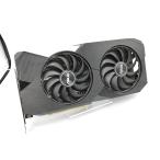 [ б/у ]ASUS DUAL-RTX3060TI-O8G-V2 RTX3060Ti(LHR)/8GB(GDDR6)[ осень лист 2 номер ] гарантийный срок 1 неделя 