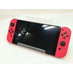【中古】Nintendo Switch 本体 (有機ELモデル) HEG-S-RAAAA マリオレッド【川崎】保証期間１ヶ月【ランクB】