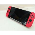 【中古】Nintendo Switch 本体 (有機ELモデル) HEG-S-RAAAA マリオレッド【川崎】保証期間１ヶ月【ランクA】