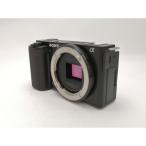 【中古】SONY VLOGCAM ZV-E10 ボディ ブラック【新宿2】保証期間１ヶ月【ランクA】