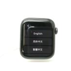 [ б/у ]Apple Apple Watch SE GPS 44mm Space серый aluminium кейс ( частота нет )[ новый .] гарантийный срок 1 месяцев [ разряд C]