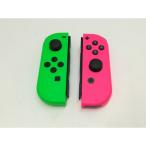 【中古】Nintendo Switch Joy-Con (L)ネオングリーン/(R) ネオンピンク [コントローラー] HAC-A-JAFAA【札幌】保証期間１週間【ランクA】