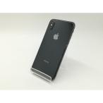 【中古】Apple au 【SIMロック解除済み】 iPhone X 256GB スペースグレイ MQC12J/A【宇田川】保証期間1週間【ランクC】