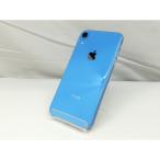 【中古】Apple docomo 【SIMロック解除済み】 iPhone XR 64GB ブルー MT0E2J/A【札幌】保証期間１ヶ月【ランクC】