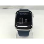 ショッピングapple watch 【中古】Apple Apple Watch Series9 45mm GPS シルバーアルミニウムケース/ストームブルースポーツバンド(M/L) MR9E3J/A【札幌】保証期間１ヶ月【ランクA】