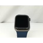 [ б/у ]Apple Apple Watch Series7 41mm Cellular graphite нержавеющая сталь / спорт частота a винт голубой [ Sapporo ] гарантийный срок 1 месяцев [ разряд B]