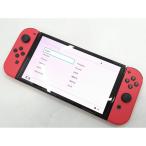 【中古】Nintendo Switch 本体 (有機ELモデル) HEG-S-RAAAA マリオレッド【ECセンター】保証期間１ヶ月【ランクB】