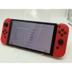 【中古】Nintendo Switch 本体 (有機ELモデル) HEG-S-RAAAA マリオレッド【福岡筑紫】保証期間１ヶ月【ランクA】