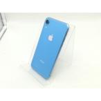 【中古】Apple docomo 【SIMロック解除済み】 iPhone XR 64GB ブルー MT0E2J/A【福岡筑紫】保証期間１ヶ月【ランクB】